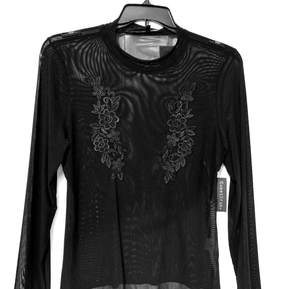 Mesh blouse